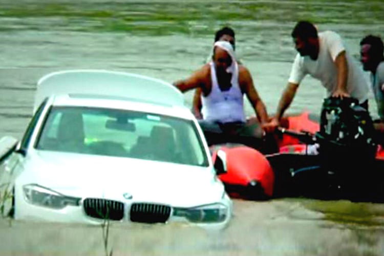 When you push a Luxury car in the river for another one!